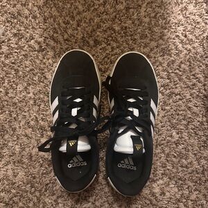 Adidas Monochrome Athletic Shoes